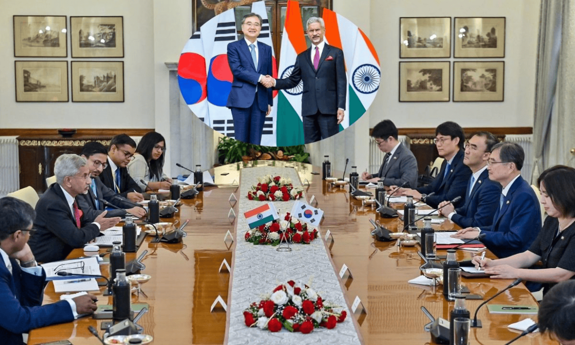Jaishankar productive talks South Korean foreign minister