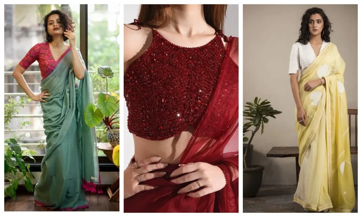हर साड़ी के साथ बनेगी परफेक्ट जोड़ी! स्ट्रेचेबल ब्लाउज़ से पाएं स्टाइल और कम्फर्ट का कॉम्बो, यहां देखें डिजाइन