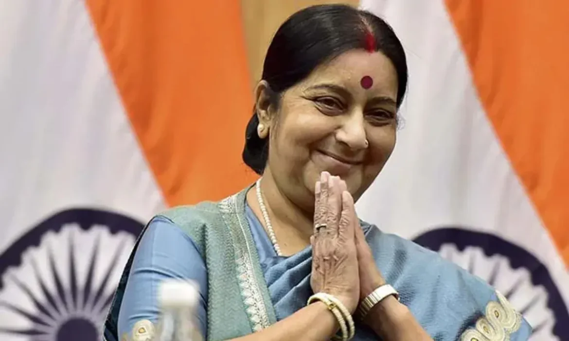 Sushma Swaraj Death Anniversary