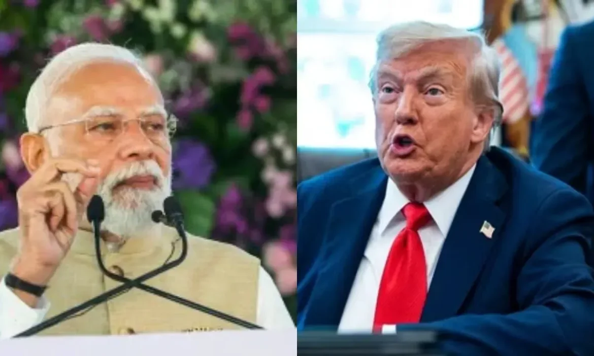 Trump Modi Tariff Tensions