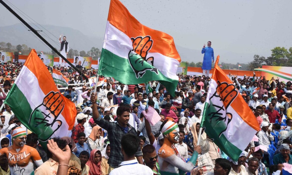 Vote Chor Gaddi Chhod Nagaland Cong rally against alleged poll fraud