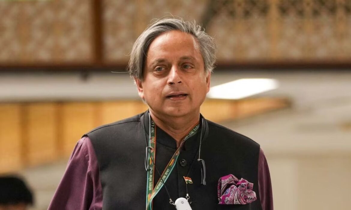 Shashi Tharoor Trump dead economy remark should not literally