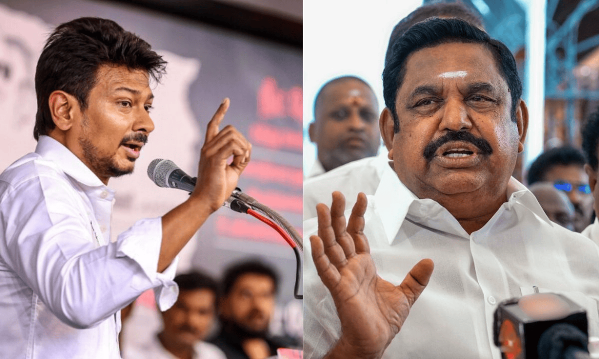 Udhayanidhi Stalin Palaniswami faction-ridden AIADMK criticising DMK