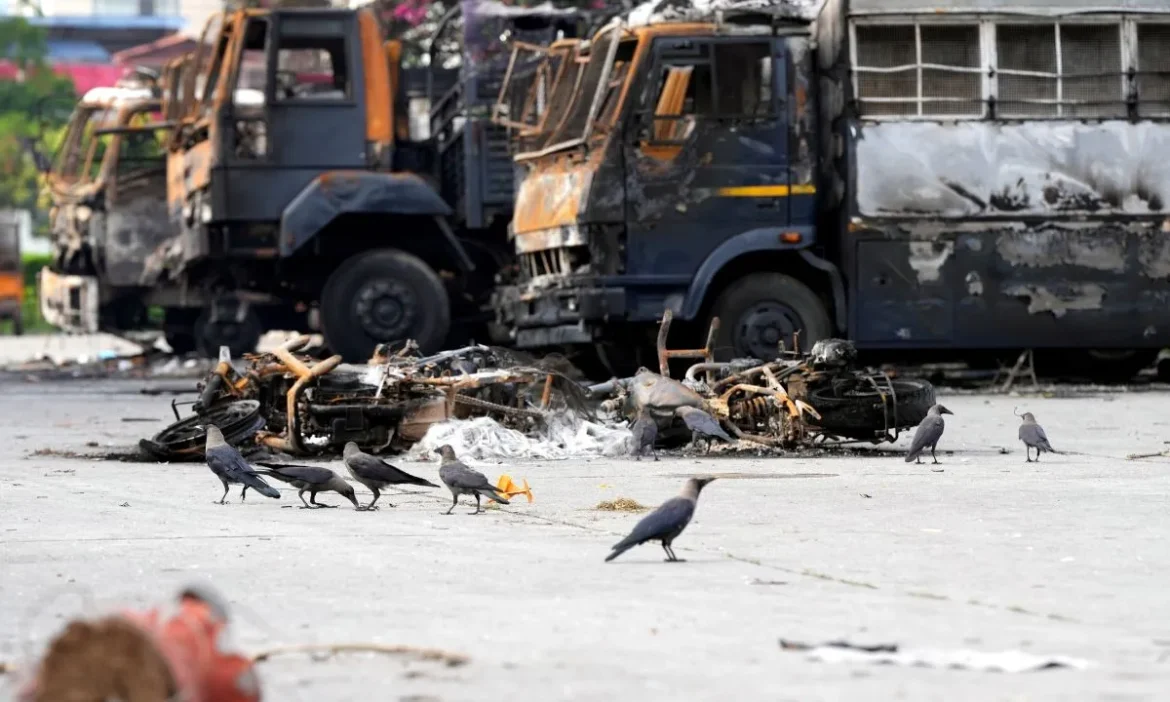 Nepal Violence Destroys Historical Buildings