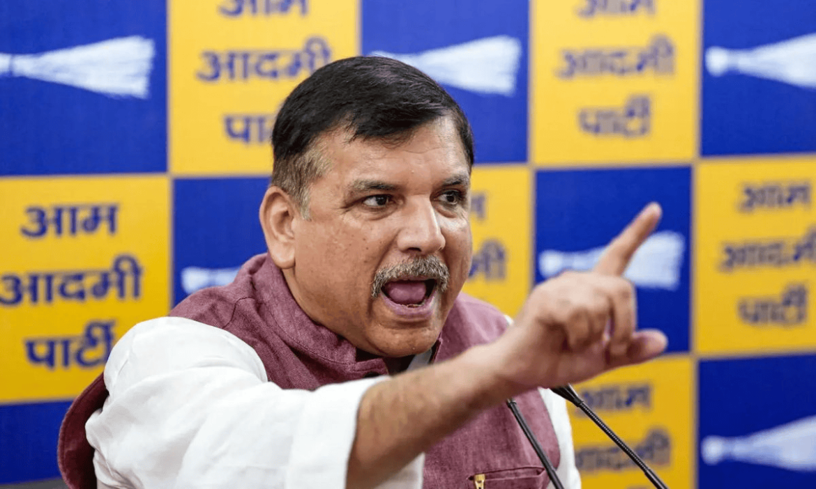 4,271 voters enrolled single house AAP Sanjay Singh vote chori UP