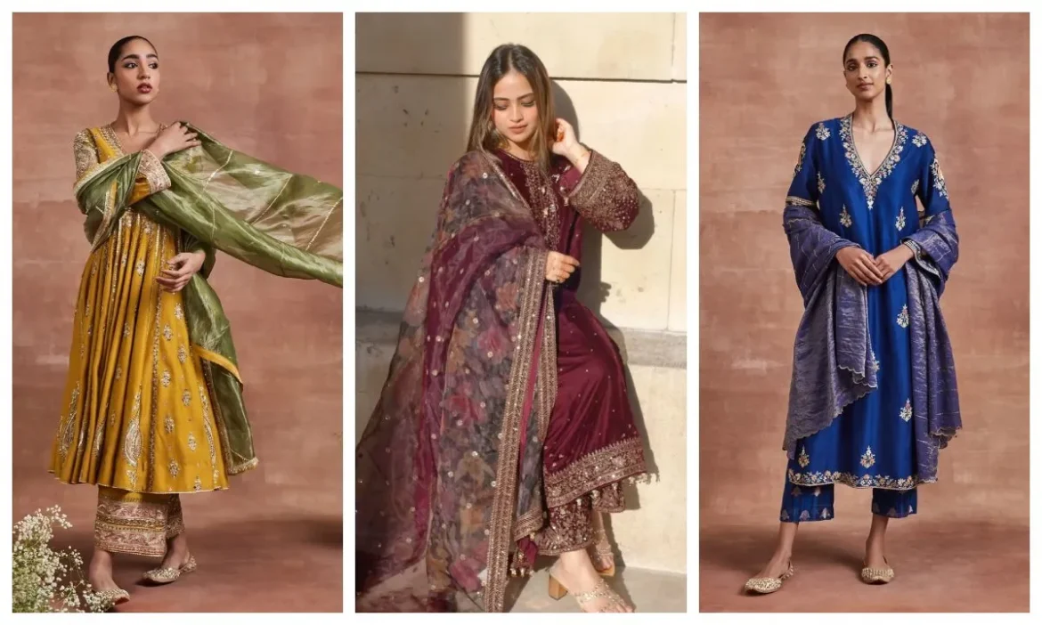 सिल्क की शान और मैचिंग दुपट्टे का ग्रेस, कुर्ता सेट के ये 6 लेटेस्ट ऑप्शन जो बनाएंगे आपको फेस्टिव स्टार