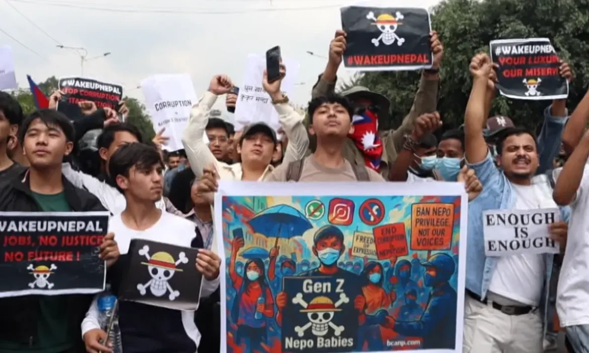 demonstration in nepal
