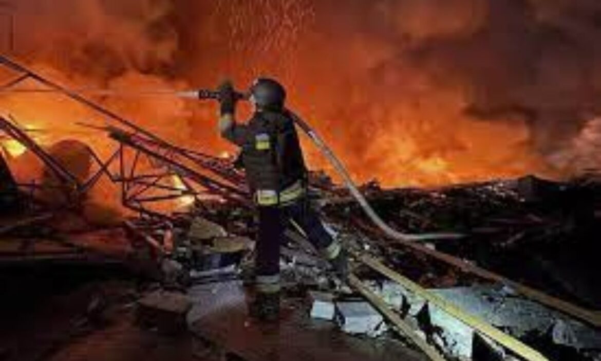 Ukrainian drones strike one Russia top oil refineries