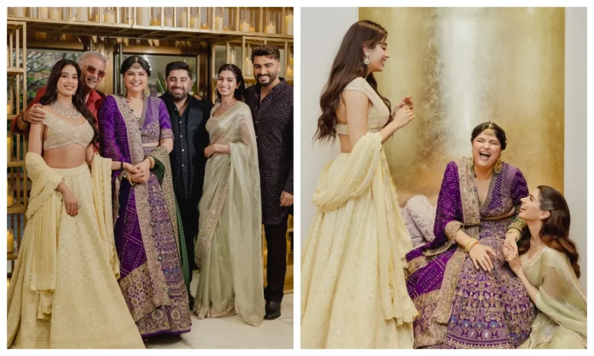 Janhvi Kapoor का येलो चिकनकारी लहंगा बना वेडिंग सीजन का नया ट्रेंड, देखे एलीगेंस और ग्रेस का परफेक्ट संगम
