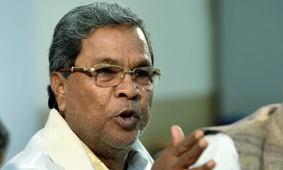 Karnataka CM Siddaramaiah