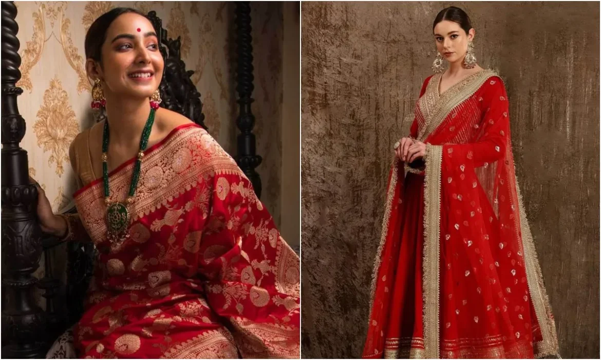 सुहागिनों के लिए 6 ट्रेडिशनल ड्रेस ऑप्शन, जो बनाएंगे आपके करवा चौथ लुक को रॉयल और फैब