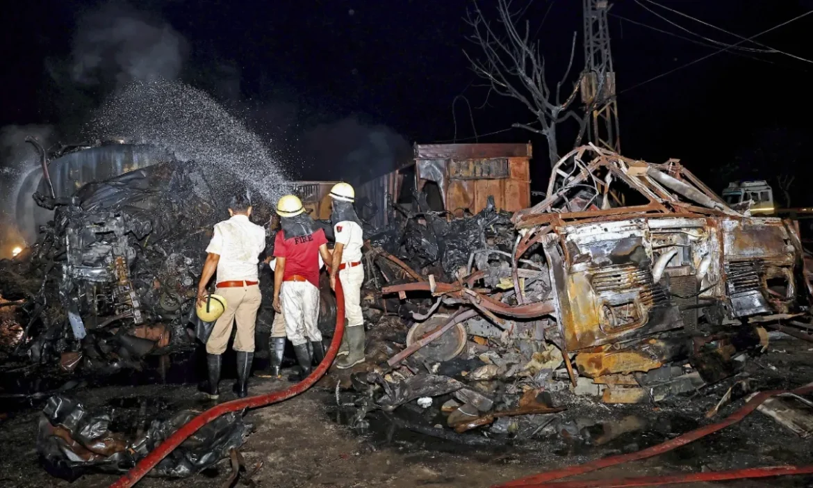 Massive Blast On Jaipur-Ajmer Highway