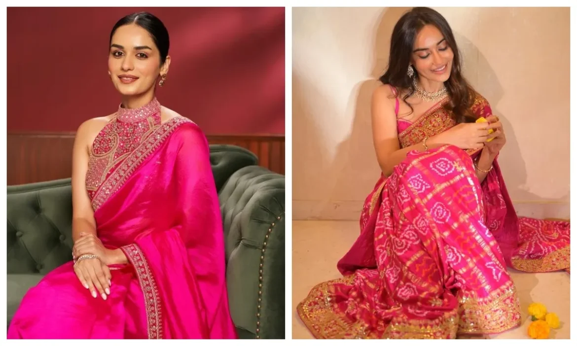 इस फेस्टिव सीज़न Pink बना New Red! आप भी अपने वॉर्डरोब में ज़रूर शामिल करें ये 6 गुलाबी साड़ियां