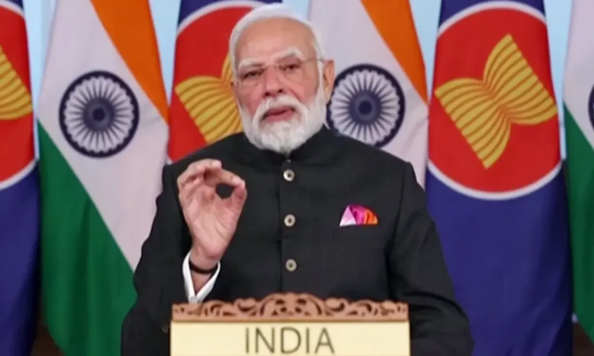 PM Modi Addressed ASEAN Summit