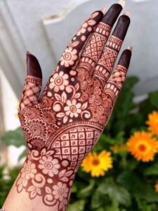 Karwa Chauth Mehndi Design
