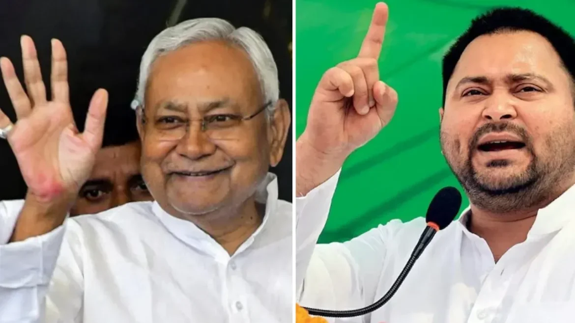 Nitish Kumar and Tejashwi Yadav