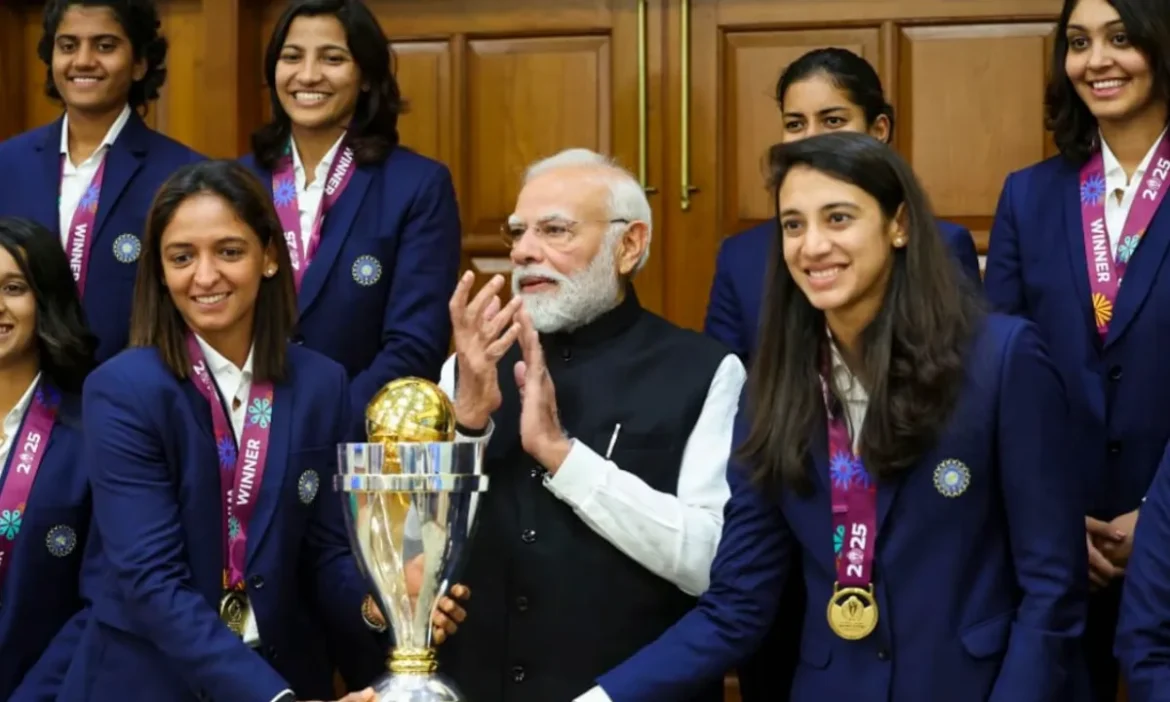 PM Modi Meet Women's Cricket Team
