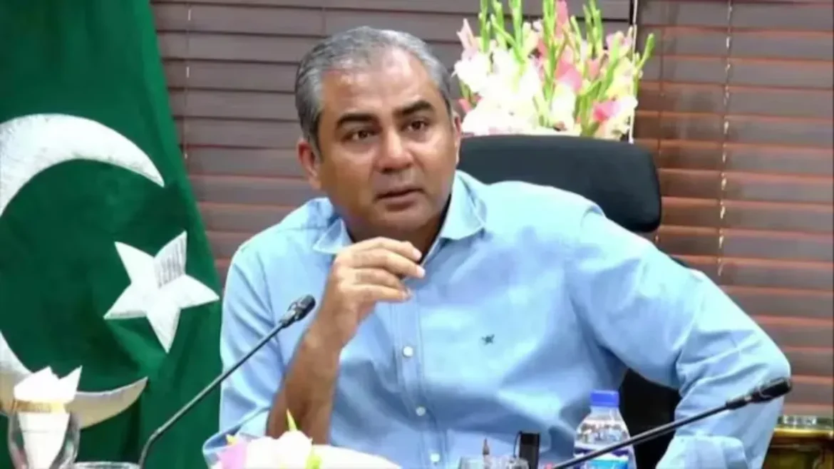 Pakistan's Home Minister Mohsin Naqvi