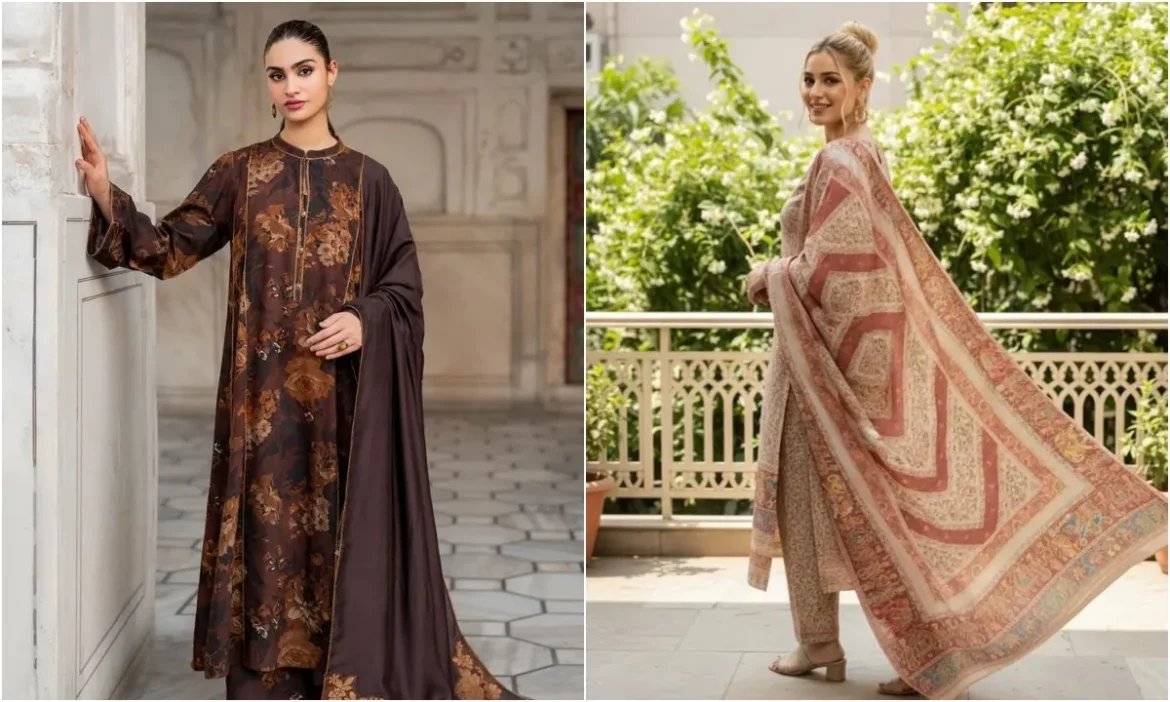 गर्माहट, स्टाइल और रॉयल टच! इस विंटर पश्मीना सूट बन गए हैं लड़कियों की पहली पसंद