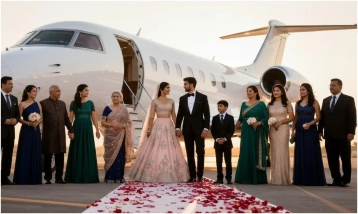Indian Wedding का नया प्रीमियम ट्रेंड! प्राइवेट वेडिंग चार्टर जेट्स बने स्टेटस सिंबल, करोड़ों का बिजनेस