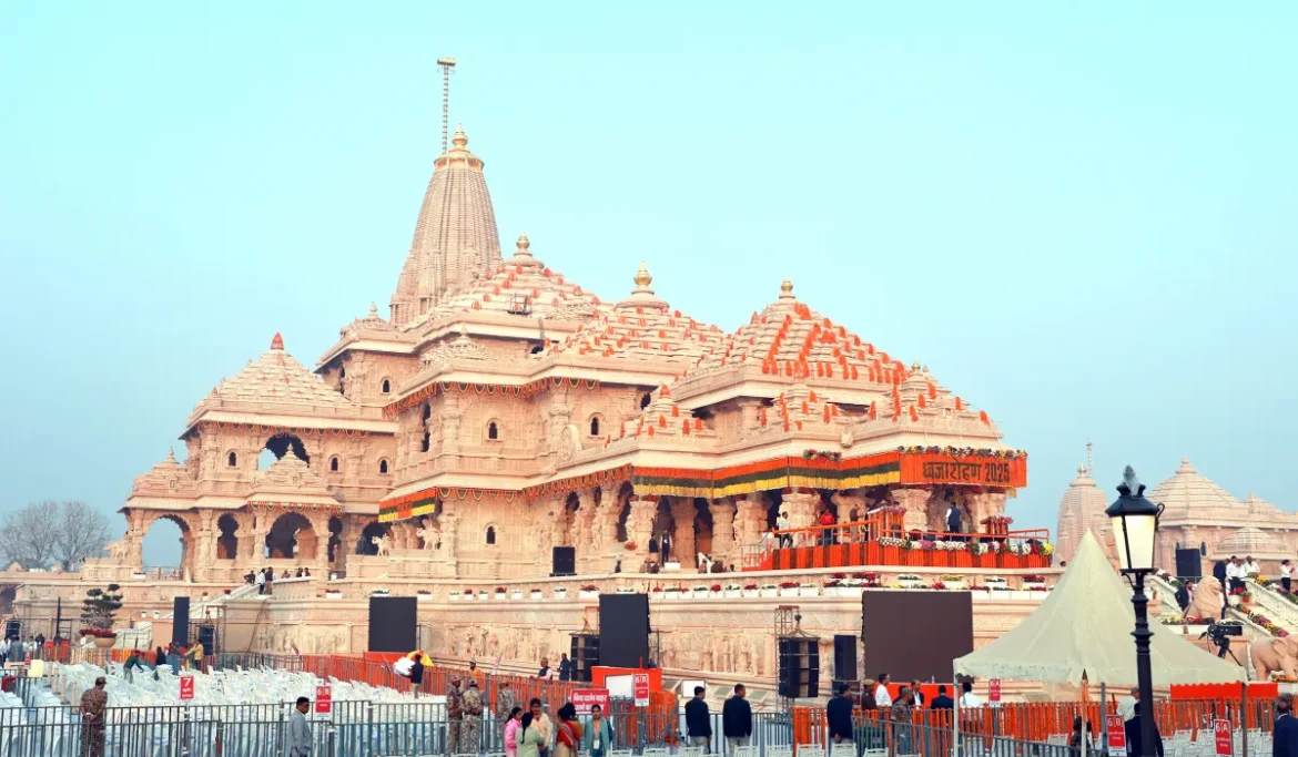 Ram Mandir Dhawajarohan_