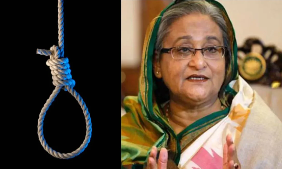 Sheikh Hasina Sentenced Death