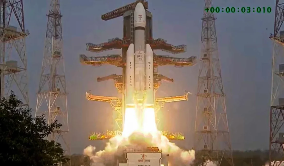 LVM3-M6 Launching