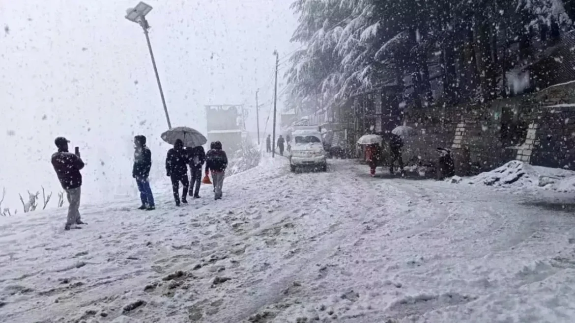 Snowfall in Jammu and Kashmir