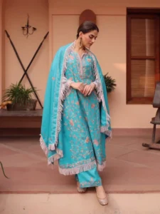 Kashmiri & Pashmina Suit