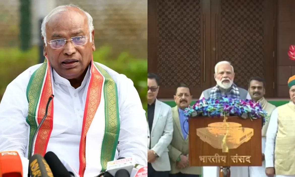 Parliament Winter Session 2025 PM Modi vs Congress