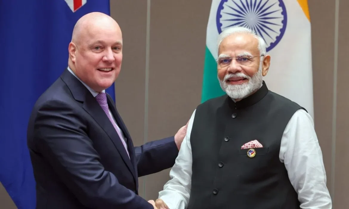 India-New Zealand Trade Deal Christopher Luxon