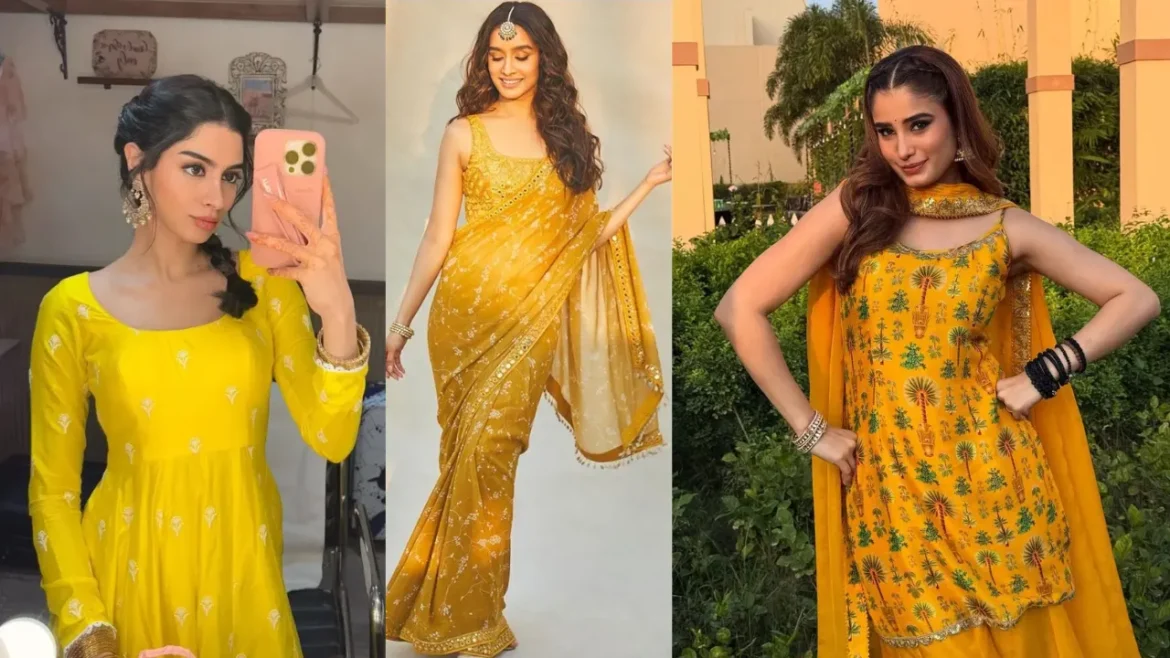 Basant Panchami Yellow Outfit