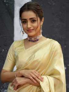 Golden Saree South Actress