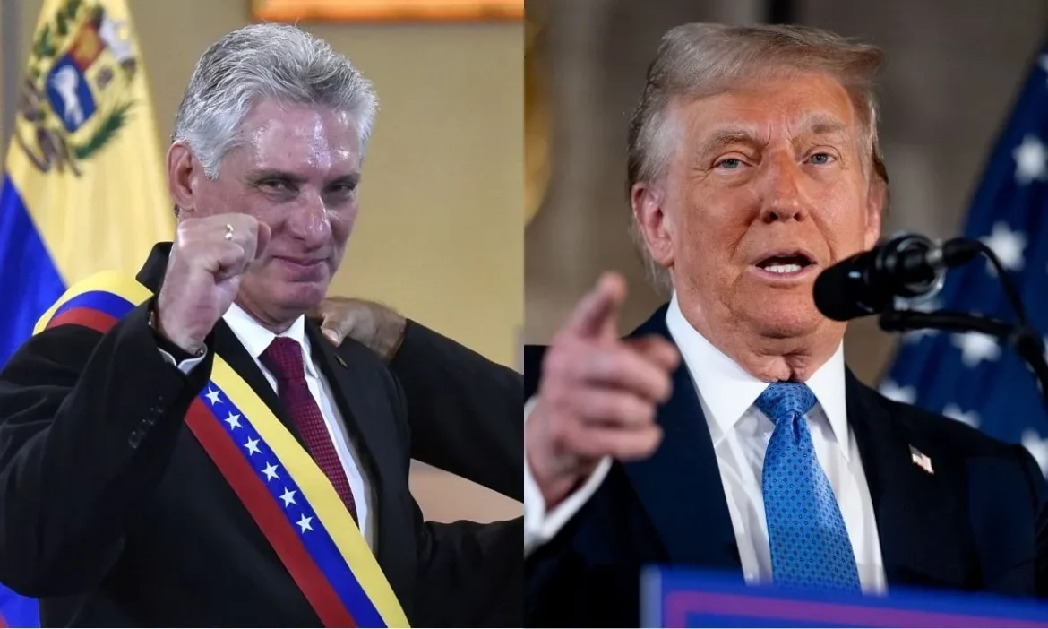 Cuba president no current talks US Trump threatens