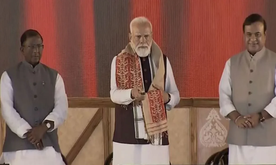 PM Modi foundation stone Rs 6957-cr Kaziranga corridor