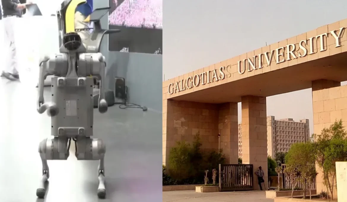 Galgotiya University Robot