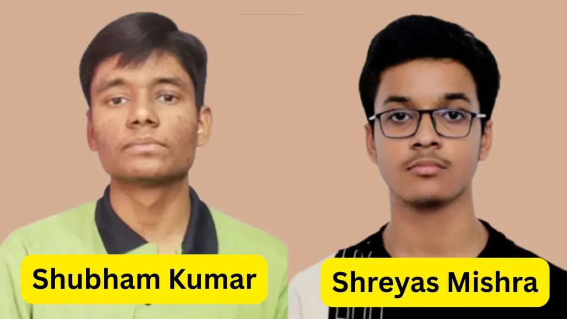 JEE Main Topper Names