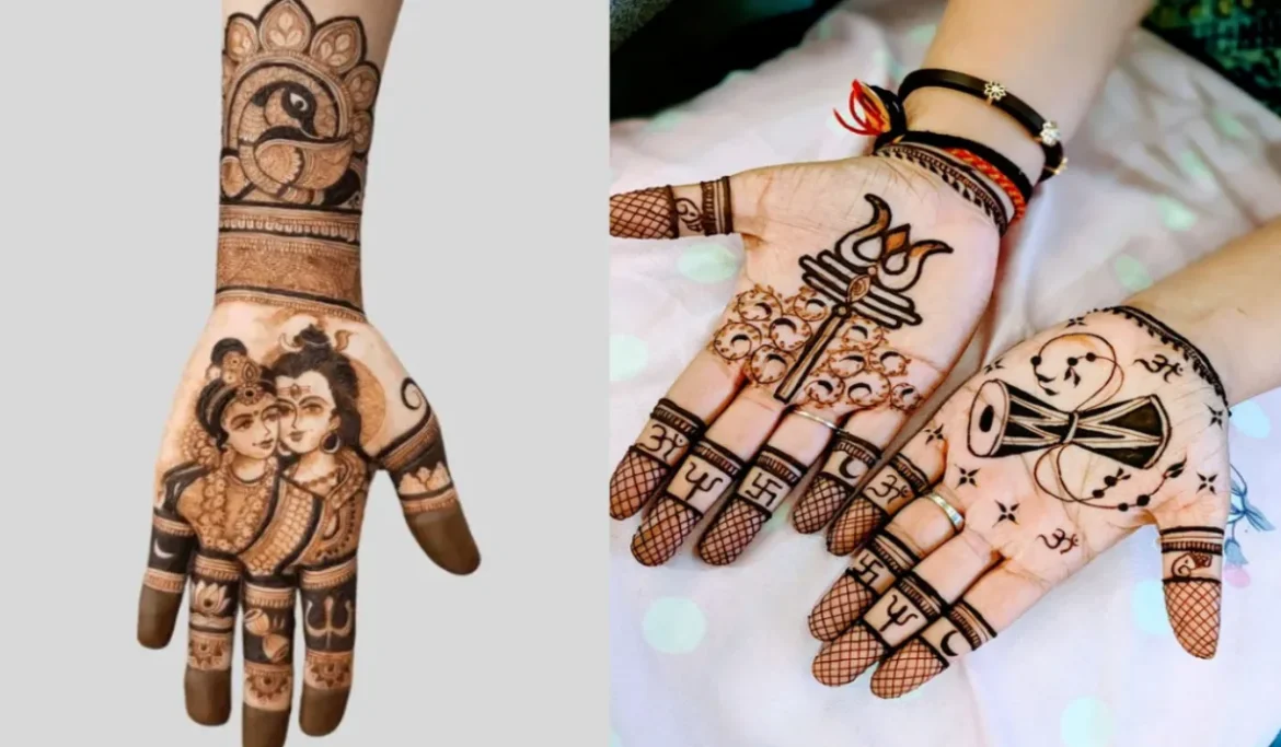 Shivratri Mehndi Designs