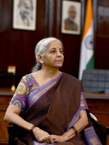 Budget 2026 Nirmala Sitharaman Saree