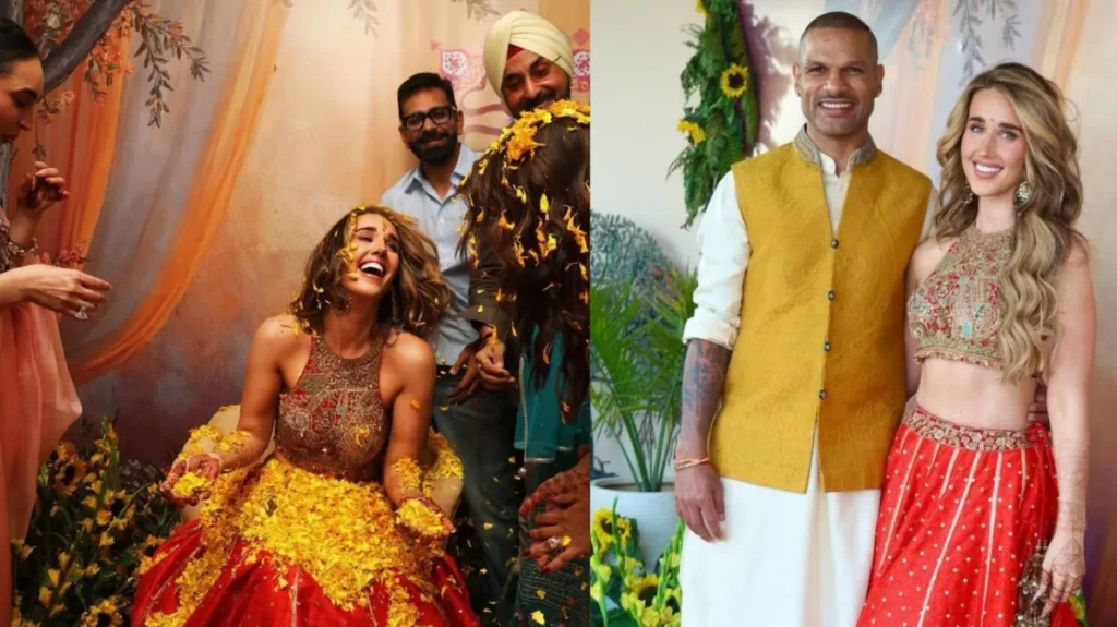 shikhar dhawan wedding