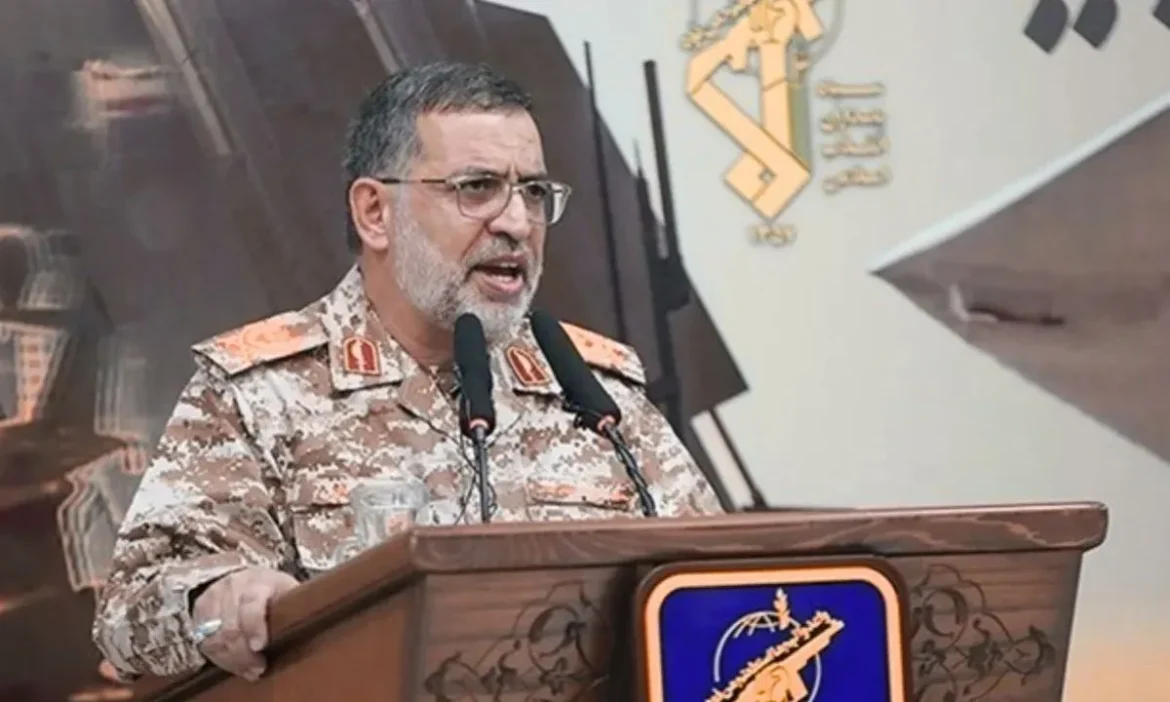 Israeli Attack IRGC Spokesperson Ali Mohammad Killed