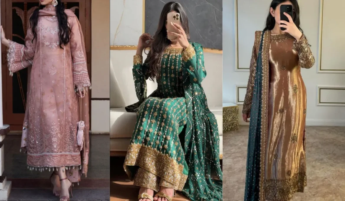 Embroided Suit for Eid