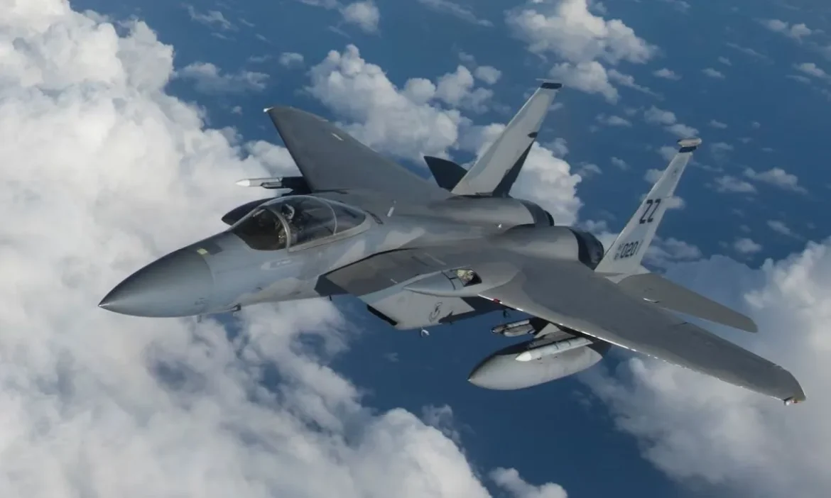 Iran Shoots Down F-15 Fighter Jet Strait of Hormuz