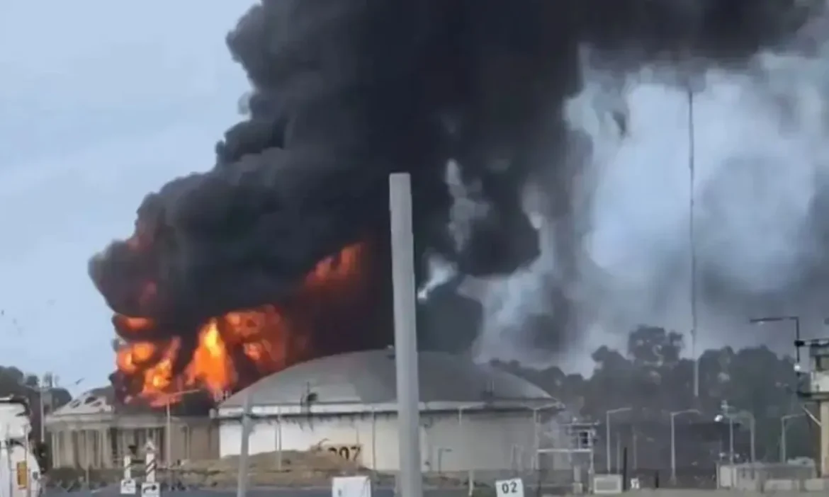 Iran-Hezbollah Attacks Israeli Oil Refinery