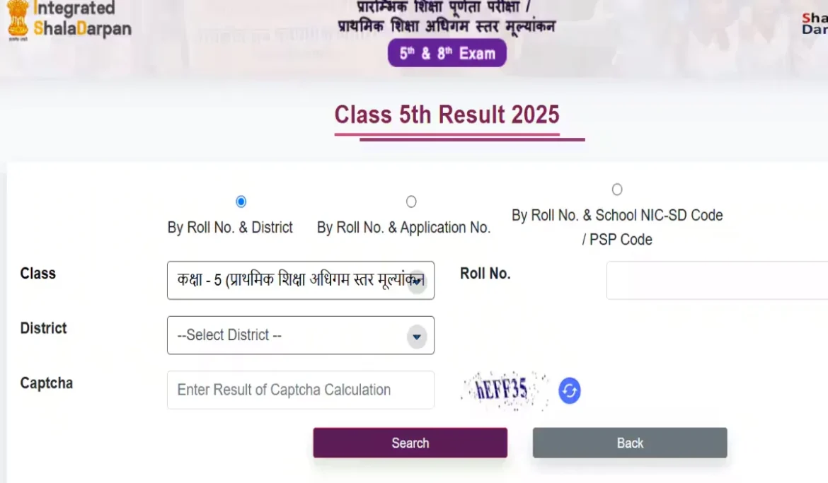 Rajasthan Board 5th-8th Result Out