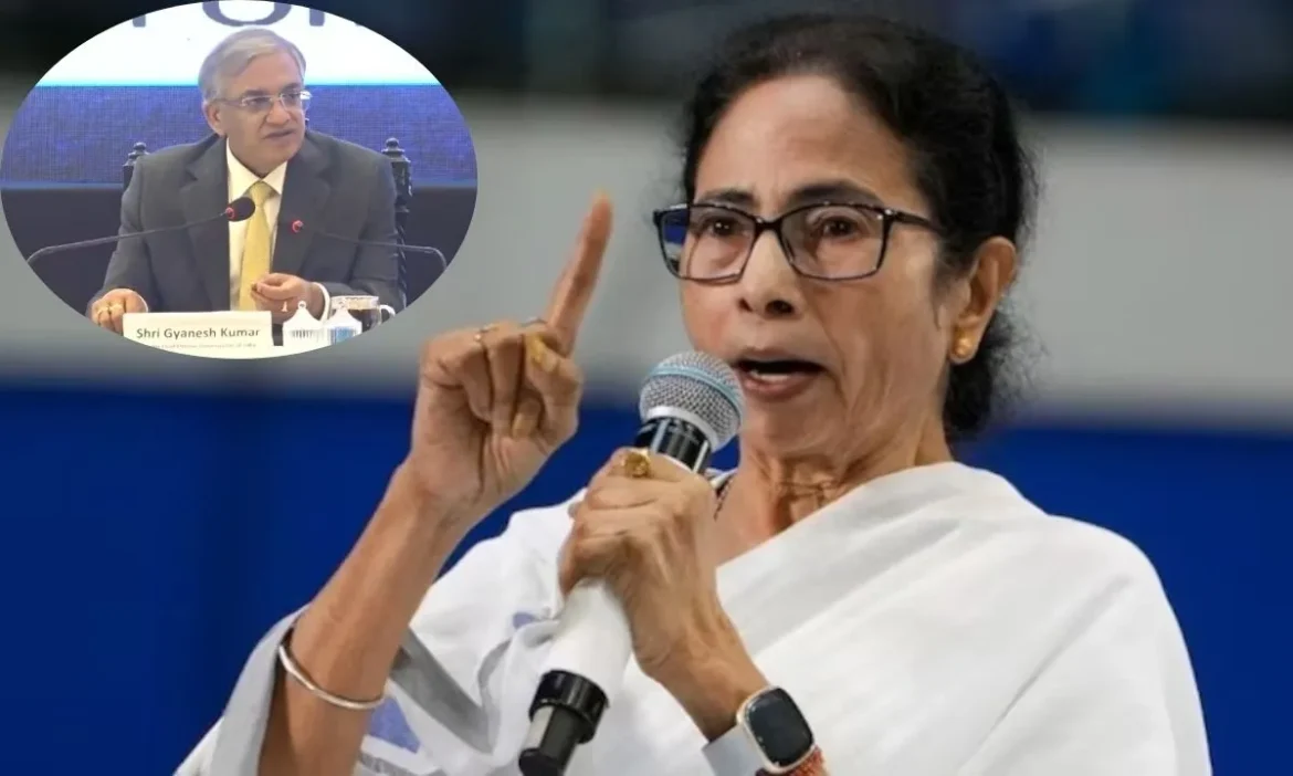 CM Mamata writes SIR Vanish paper voters list revision