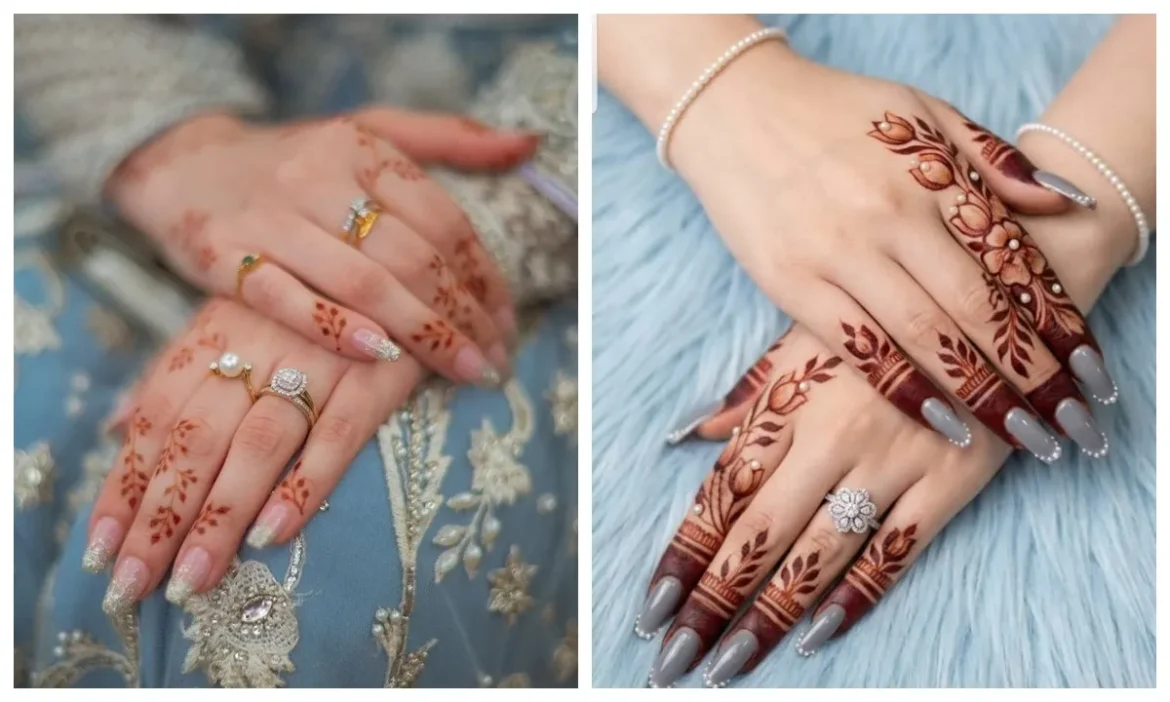 भरे-भरे मेहंदी वाले हाथों का जमाना गया, अब हाथों को सजाएं फिंगर टिप Mehndi Designs के साथ