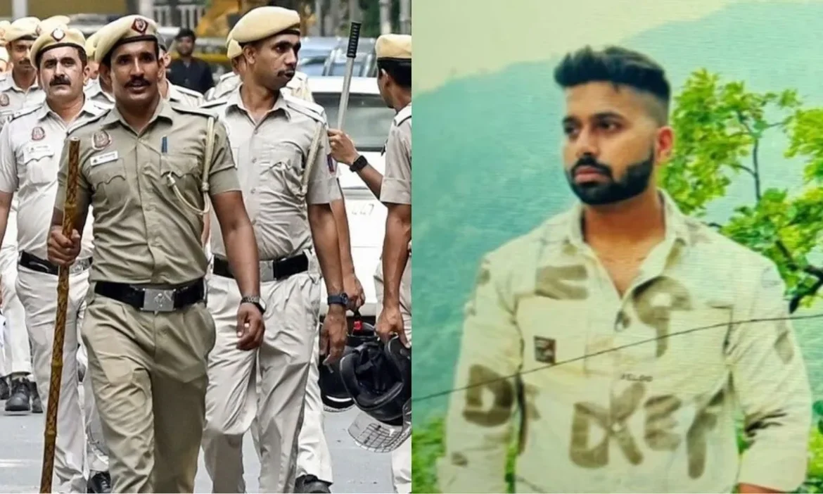 Delhi Paramilitary forces police deployed man death Holi sparks