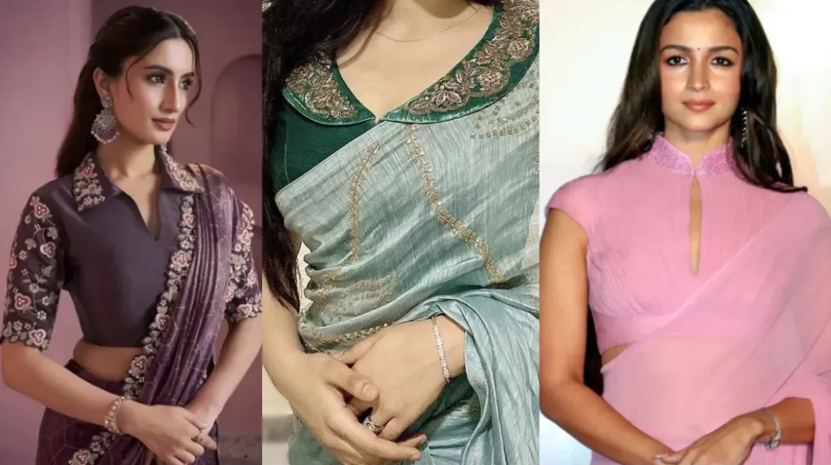 Collar Blouse Design