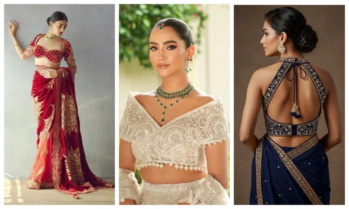 शादी हो या संगीत, लहंगे और साड़ी के साथ खूब जमेंगे ये New Blouse Design; आप भी करें ट्राई
